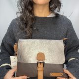 Brown Leather Satchel Crossbody