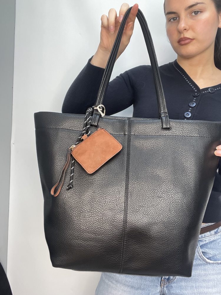 Black Bestini Hand Bag