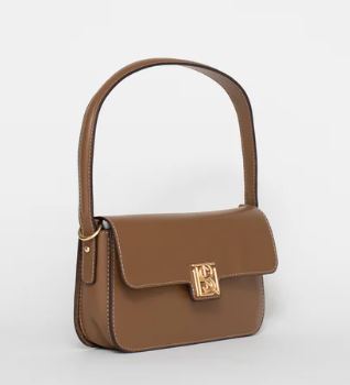 Beige Victorini BESTINI Baguette Bag